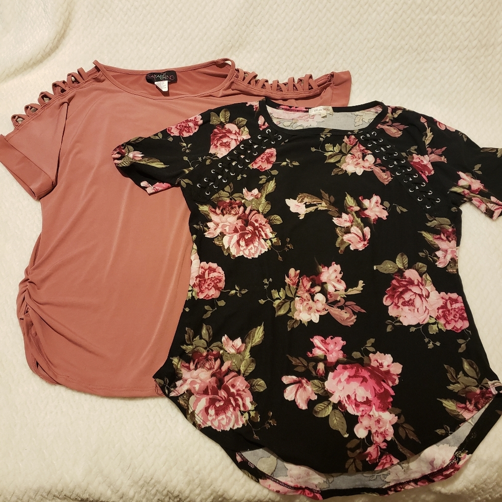 Blouse Bundle Muave / Black